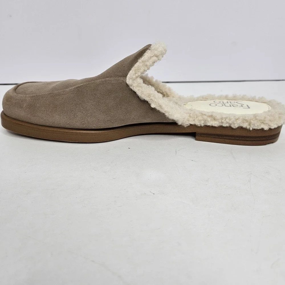 Franco Sarto Mules Fleece Shoes Size 10 M Heel To Toe 11.5" - Picture 10 of 13
